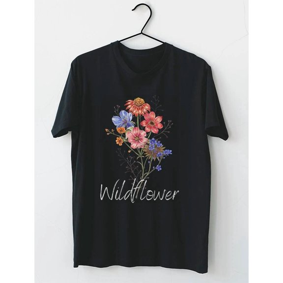Fife Life Wildflower Floral Flowers T-Shirt