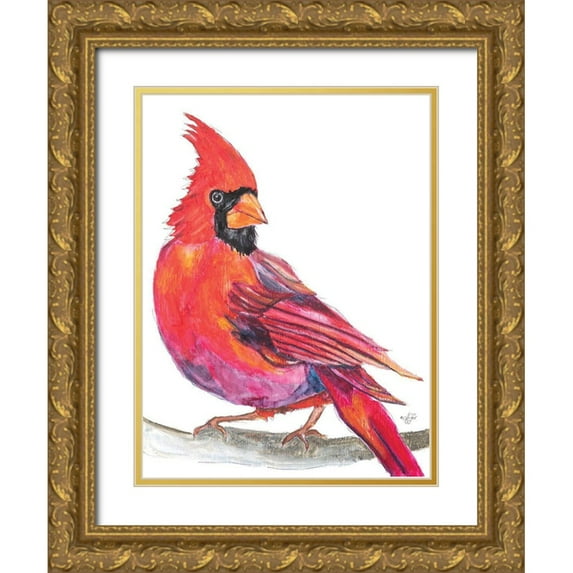 Fifer, Diane 12x14 Gold Ornate Wood Framed with Double Matting Museum Art Print Titled - Hey There Good Looking