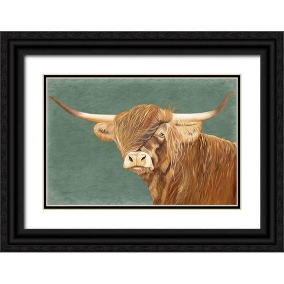 Fifer, Diane 14x11 Black Ornate Wood Framed with Double Matting Museum Art Print Titled - The Philosopher