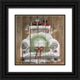 thumbnail image 1 of Fifer, Diane 15x15 Black Ornate Wood Framed with Double Matting Museum Art Print Titled - Christmas Truck, 1 of 4