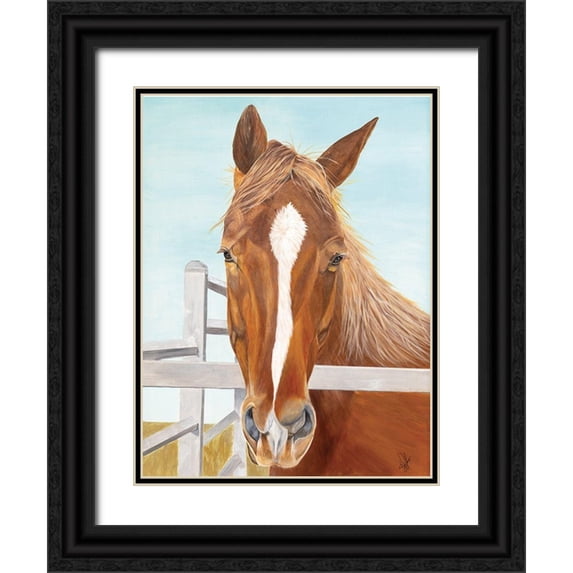 Fifer, Diane 25x32 Black Ornate Wood Framed with Double Matting Museum Art Print Titled - Greg