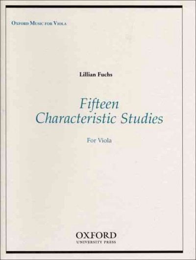 Fifteen Characteristic Studies for Viola (Sheet music)