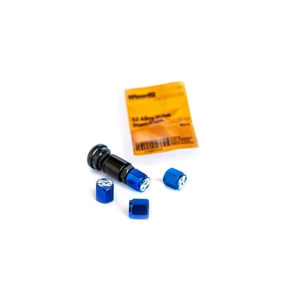 Fifteen52 Valve Stem Cap Set - Blue - 4 Pieces