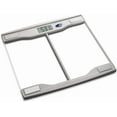 thumbnail image 1 of Fifth Ave Kraft Digital Tempered Glass Bathroom Scale, 1 of 3