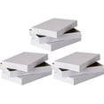 thumbnail image 1 of Fifth Ave Kraft Shirt Gift Boxes (Pack of 10), White, 1 of 1