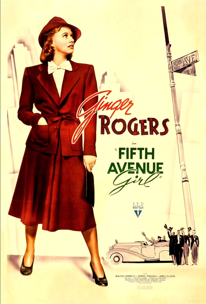 Fifth Avenue Girl Canvas Art - (11 x 17)