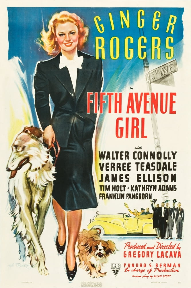 Fifth Avenue Girl Canvas Art - (24 x 36)