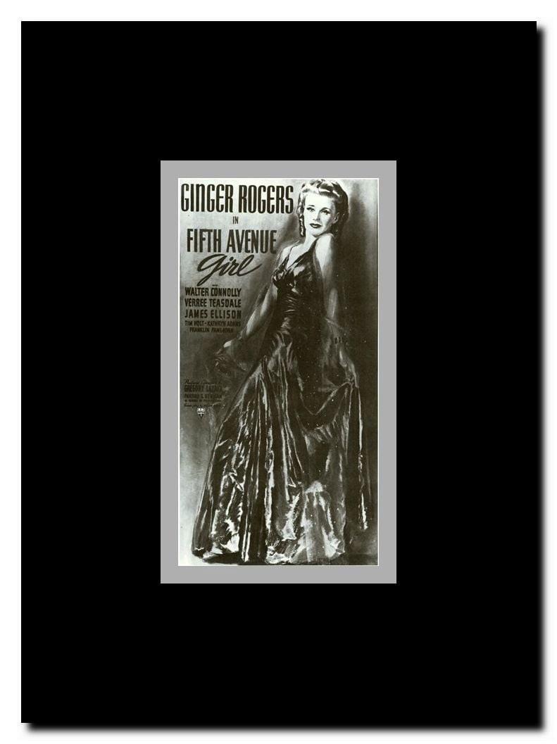 Fifth Avenue Girl Framed Movie Poster