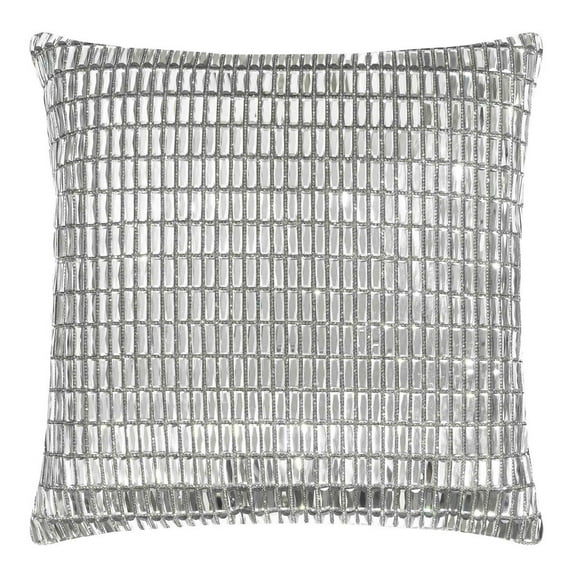Fifth Avenue Pillow - Silver