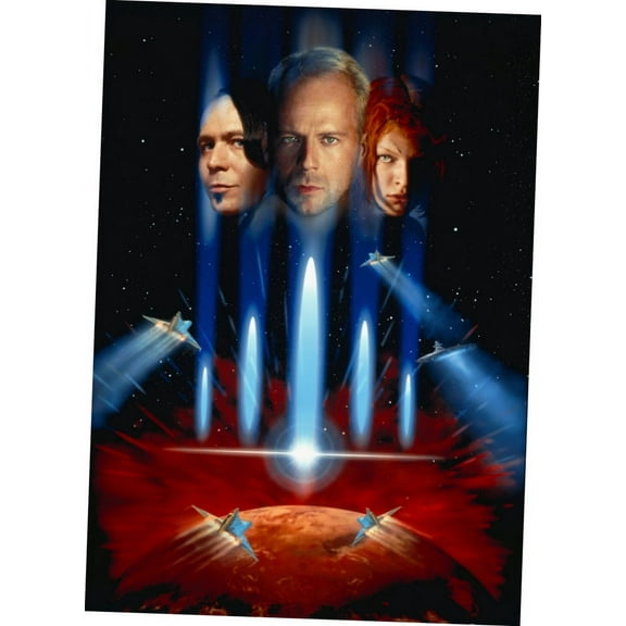 Fifth Element The Movie Poster No Text 24In x36In Art Poster 24x36 Square Adults Best Posters