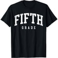 thumbnail image 1 of Fifth Grade Squad 5th Grade Team Retro First Day of School T-Shirt, 1 of 5