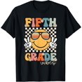 thumbnail image 1 of Fifth Grade Vibes Smile First Day Of School 5Th Grade Team T-Shirt Unisex S-5XL Hot Trending Shirt, Vintage Birthday Gift, 1 of 3