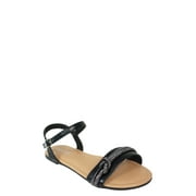 Fifth & Luxe Women's Rhinestone Knot Flat Sandals, Sizes 6-11