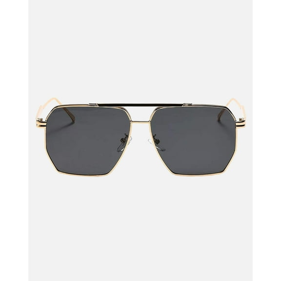 Fifth & Ninth Unisex Square Aviator Polarized Sunglasses | Goldie