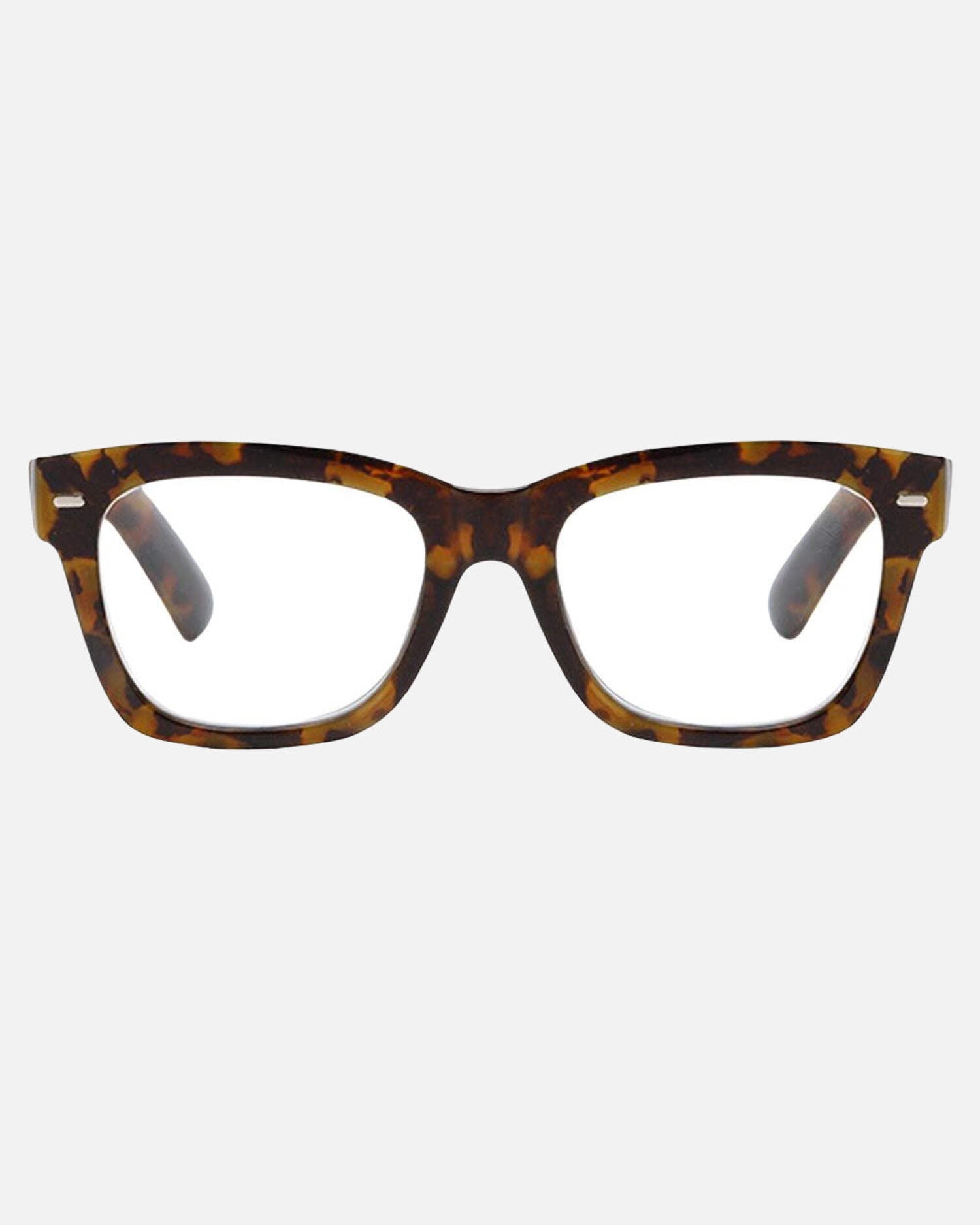 Fifth & Ninth Unisex Square Blue Light Reading Glasses | Shiloh (+2.0)