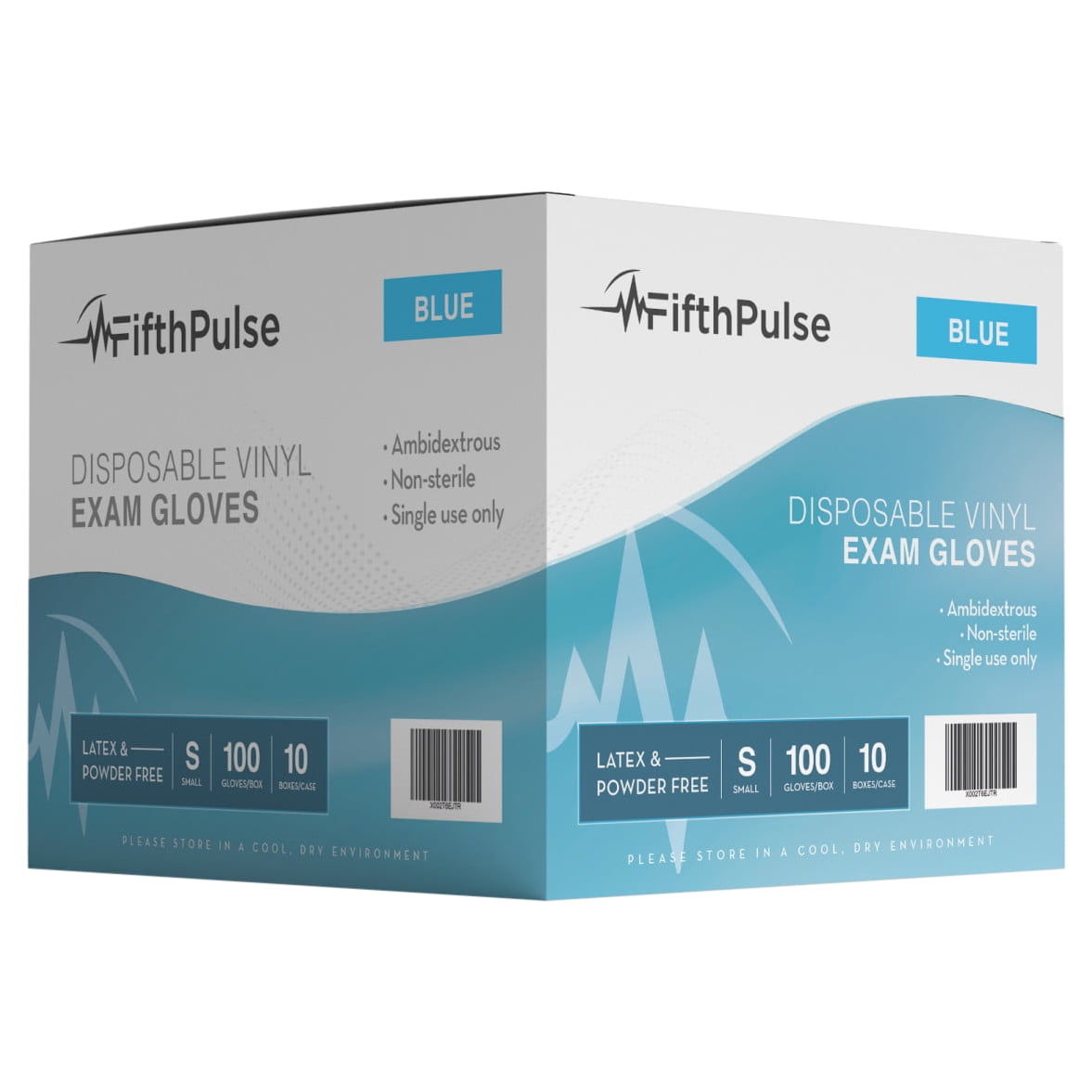 Fifth Pulse Vinyl Gloves, Multifunction Medical Grade Exam, Kitchen