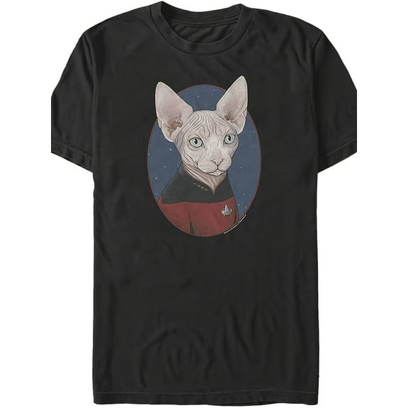 Fifth Sun Men's Cat-luc Picard T-Shirt-220g