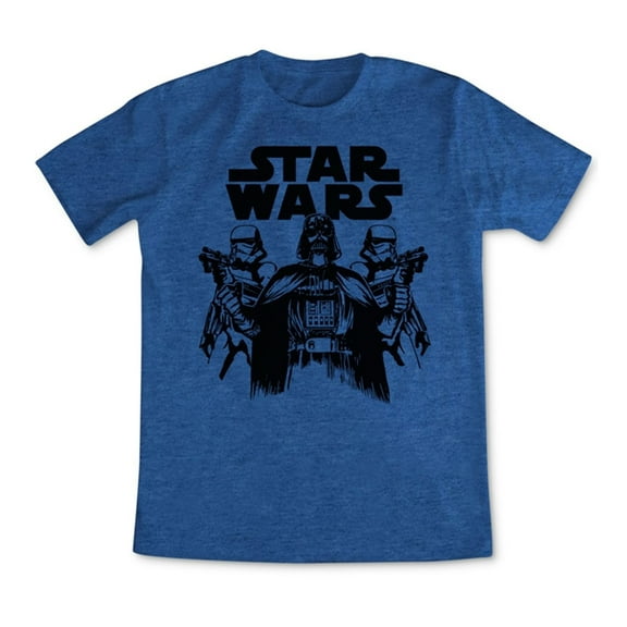 Fifth Sun Mens Basic Trio Graphic T-Shirt, Blue, Medium