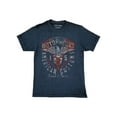 thumbnail image 1 of Fifth Sun Mens Indigo Black Wash American Custom Motorcyle Eagle Tee T-Shirt S, 1 of 1