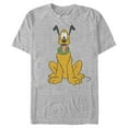thumbnail image 1 of Fifth Sun Mens Mickey  Friends Pluto Perked Dog Ears T-Shirt Large Athletic Heather, 1 of 4