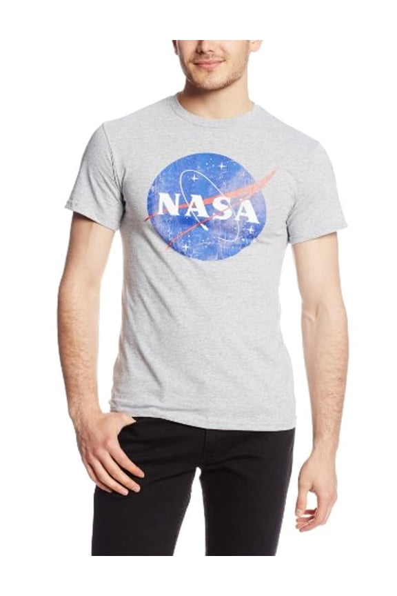 Fifth Sun Nasa Logo, Athletic Heather, X-Large