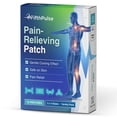 thumbnail image 1 of FifthPulse Pain Relieving Patch with Menthol - 12 Pack - Pain Patch - Sore Muscles, Joints, Knee, Back, 1 of 8