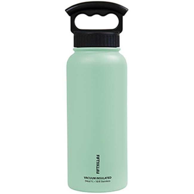 Mint Green 34 oz Stainless Steel Vacuum Insulated Bottle