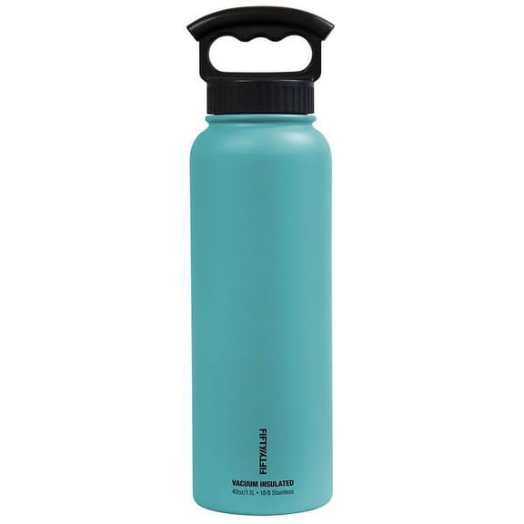 Fifty/Fifty 40oz Bottle with 3 Finger Grip Lid
