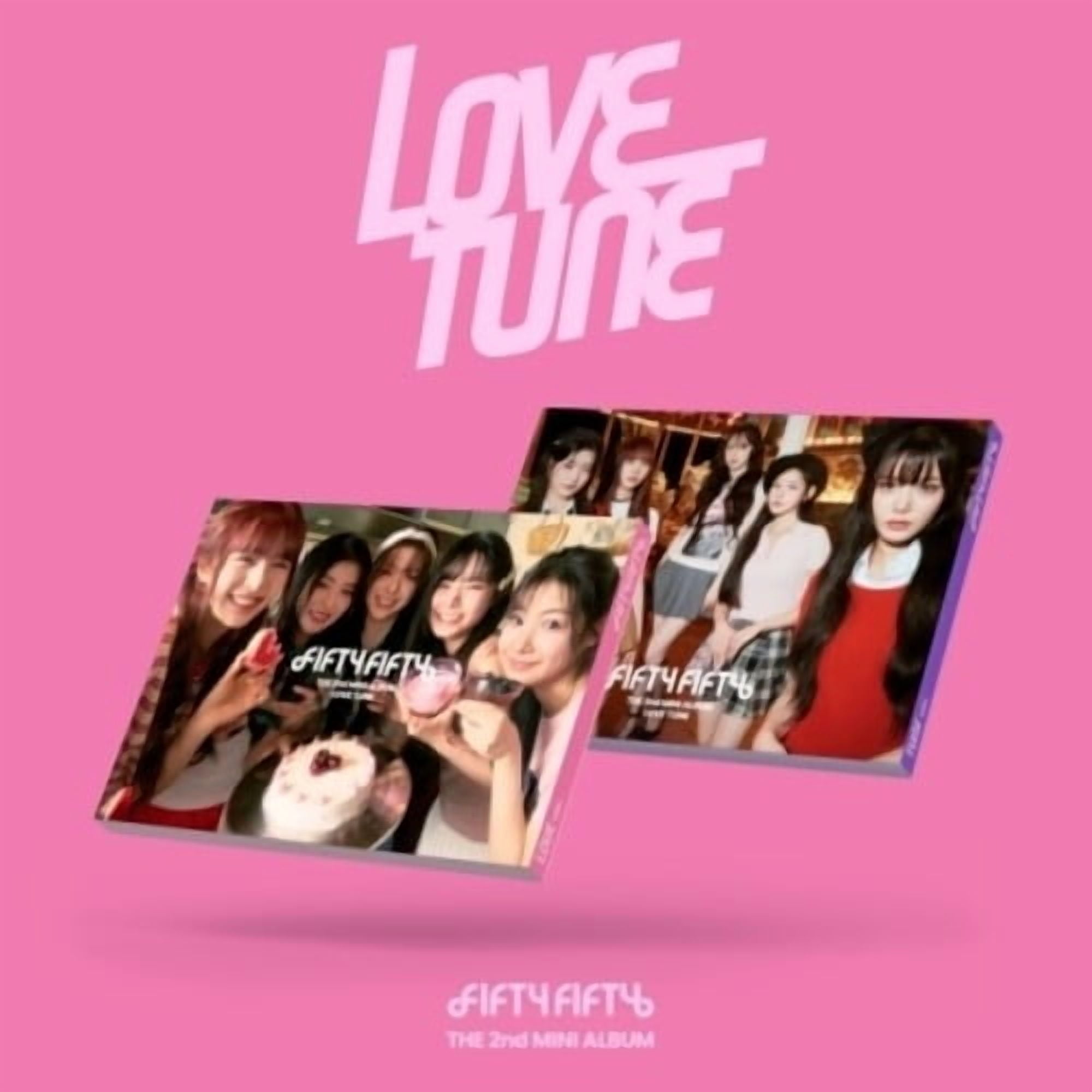 Fifty Fifty - Love Tune - incl. Booklet, Individual Photocard, Group Photocard, Sticker, Accordion Lyric Card, Postcard + Folding Poster - Music & Performance - CD