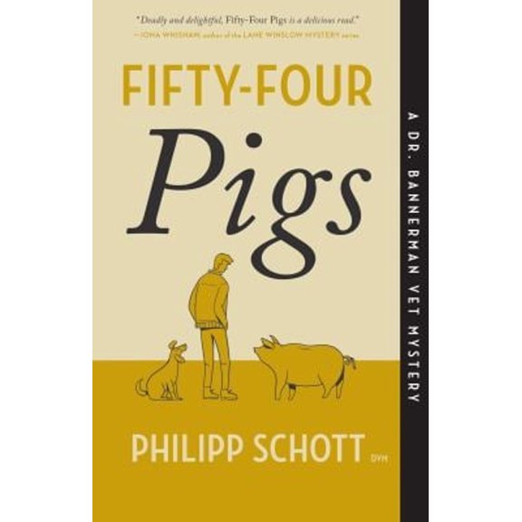 Pre-Owned Fifty-Four Pigs: A Dr. Bannerman Vet Mystery (Paperback) 1770416145 9781770416147