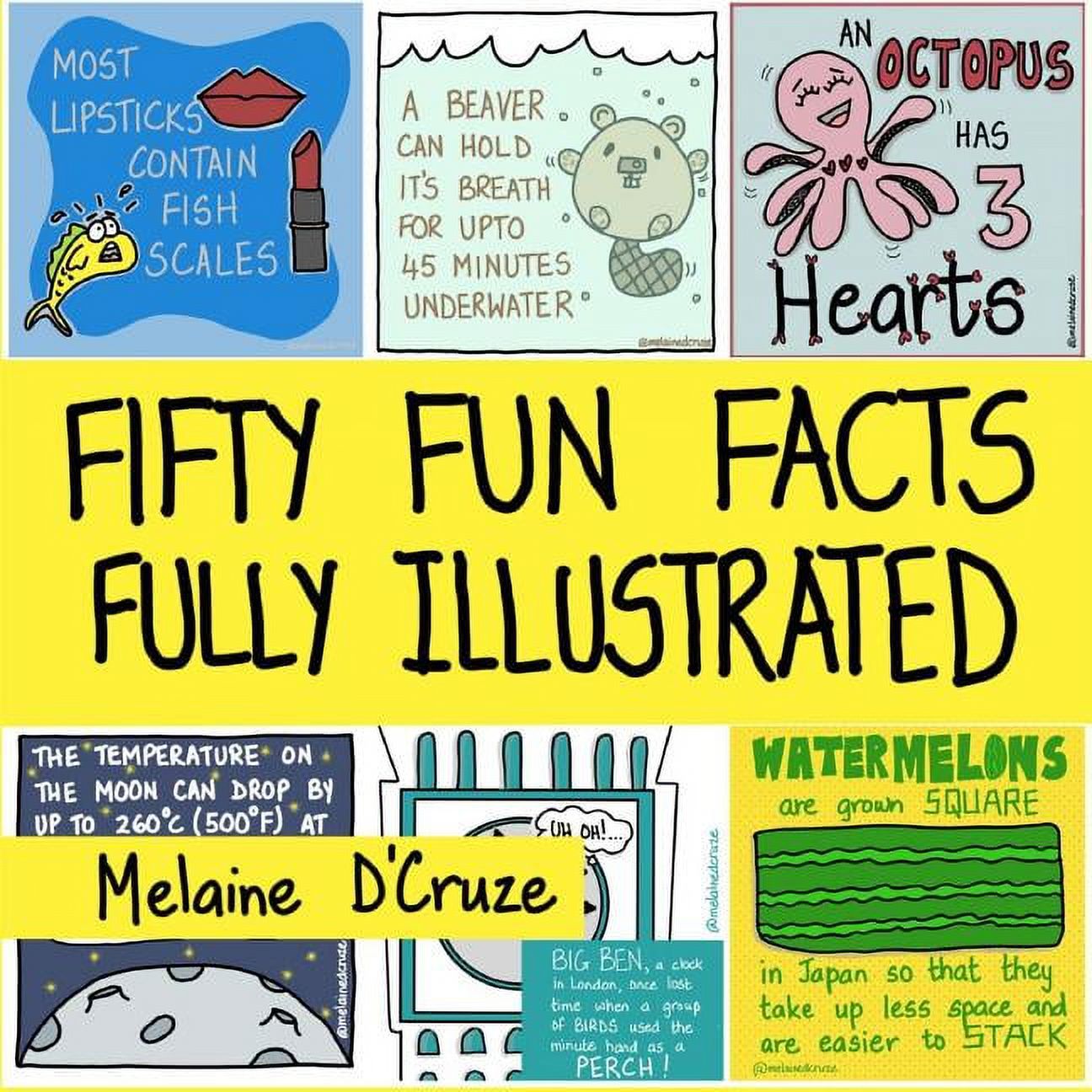 Fifty Fun Facts Fully Illustrated: A Fun Fact-Filled Book-Ideal for ...