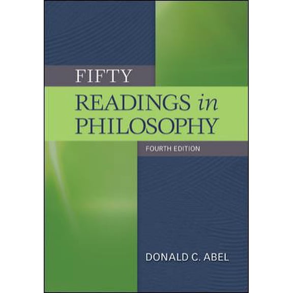 Pre-Owned Fifty Readings in Philosophy (Paperback) 007353580X 9780073535807
