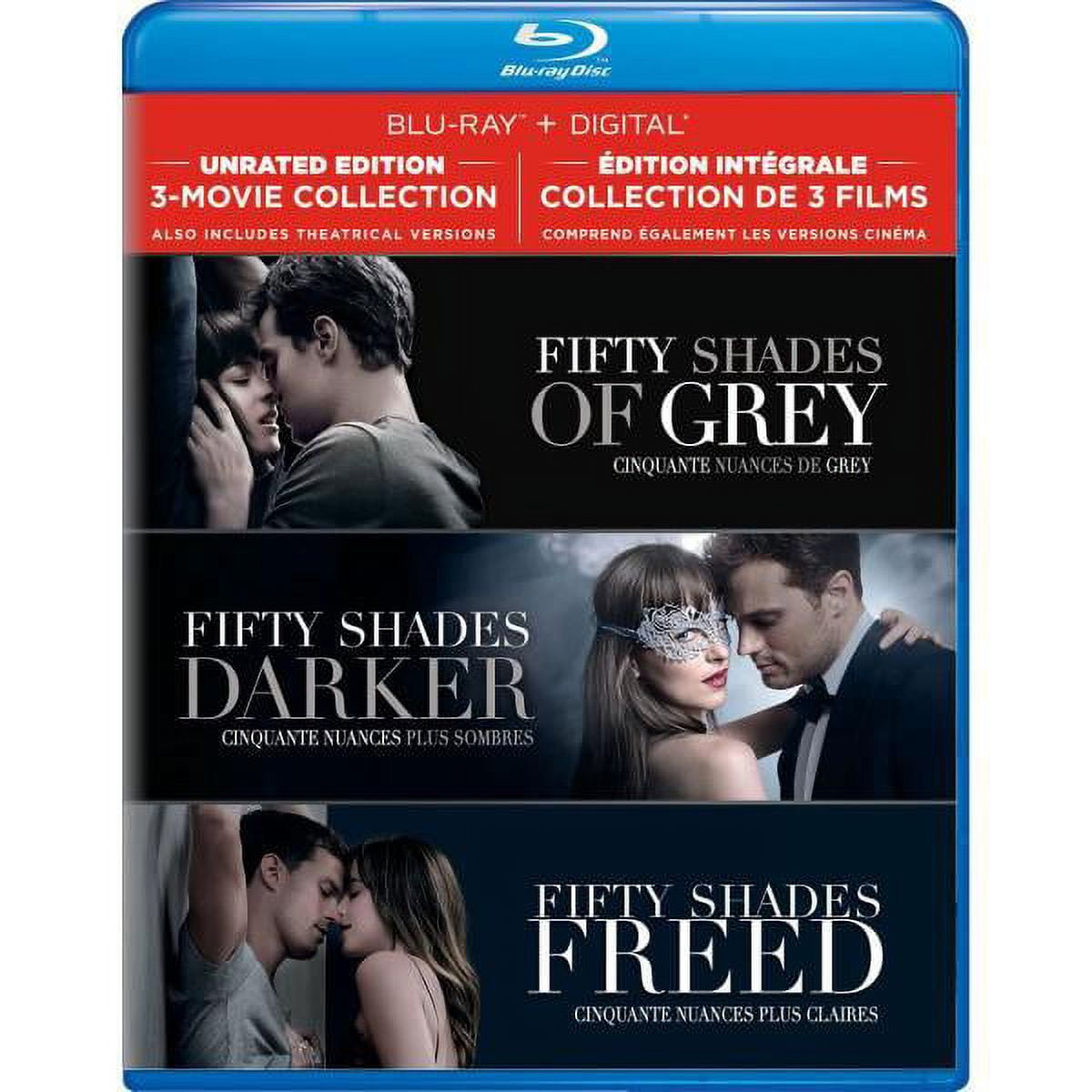 Fifty Shades: 3-Movie Collection (Blu-Ray + Digital)