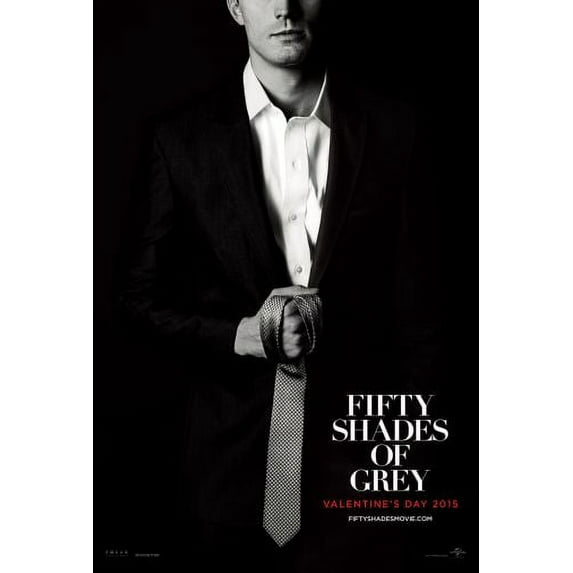 Fifty Shades Of Grey Movie Poster 50 shades Poster Metal Print 12In x 16In 12x16 Square Adults Best Posters