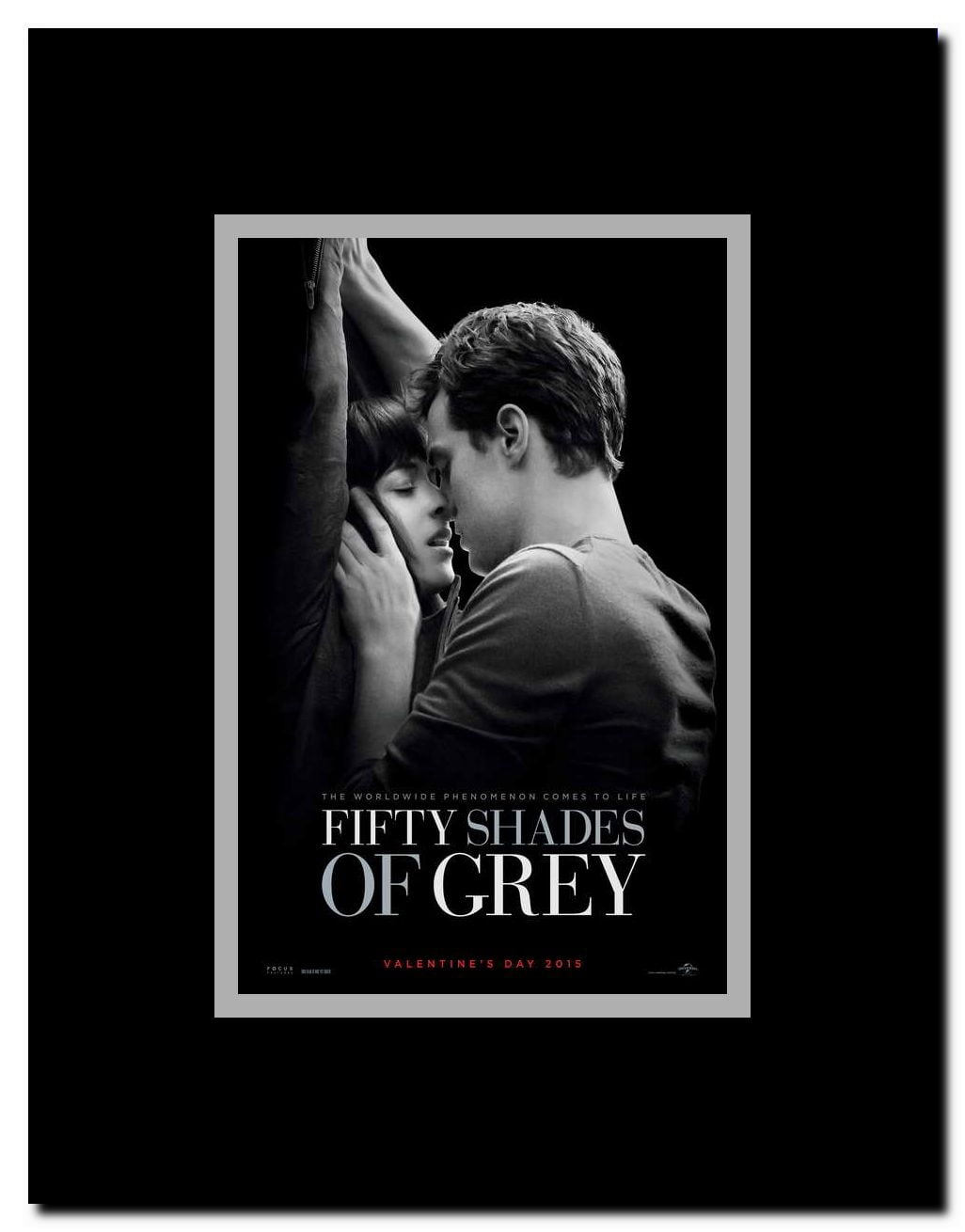 Fifty Shades of Grey Framed Movie Poster