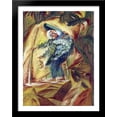 thumbnail image 1 of Fifty-thousand-years-old woman on Mars 28x36 Large Black Wood Framed Print Art by David Burliuk, 1 of 2