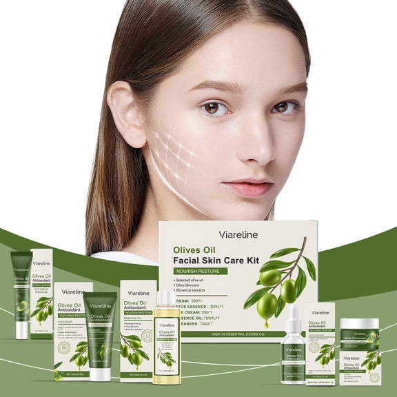Fig Facial Care Set, Hydrates and Soothes, Improves Dryness, Enhances Skin Elasticity