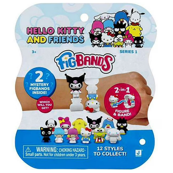FigBands Hello Kitty and Friends Mystery Bag Assortment Series 1, 1 Piece