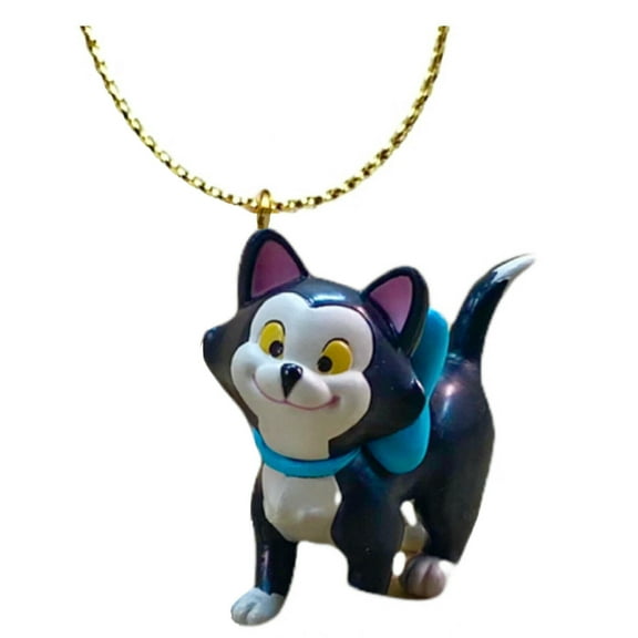 Figaro Cat Pvc Ornament 2.5” Figure Figurine Minnie Pinocchio Pet Charm Dangler