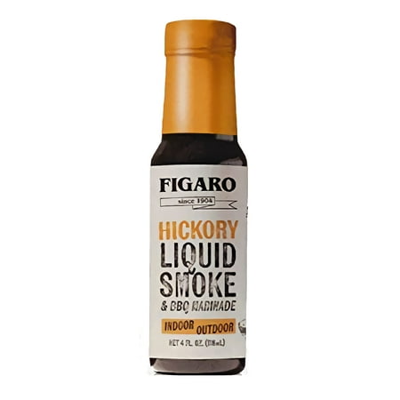 Figaro Hickory Liquid Barbecue Smoke, 4oz., Pack of 12