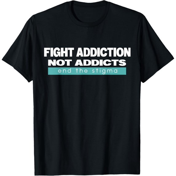 Fight Addiction Anti Drugs Shirt - Say No To Drugs T-Shirt T-Shirt