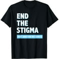 thumbnail image 1 of Fight Addiction Not Addicts End The Stigma Awareness T-Shirt, 1 of 3