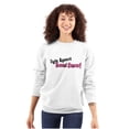 thumbnail image 1 of Fight Against Breast Cancer Awareness Women Crewneck Sweatshirt Brisco Brands S, 1 of 6