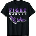 thumbnail image 1 of Fight All Cancer Awareness Cancer Warrior Ribbon Men Women T-Shirt, 1 of 4