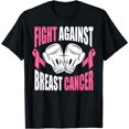 thumbnail image 1 of Fight Breast Cancer Warrior Pink Ribbon Support Squad T-Shirt, 1 of 3