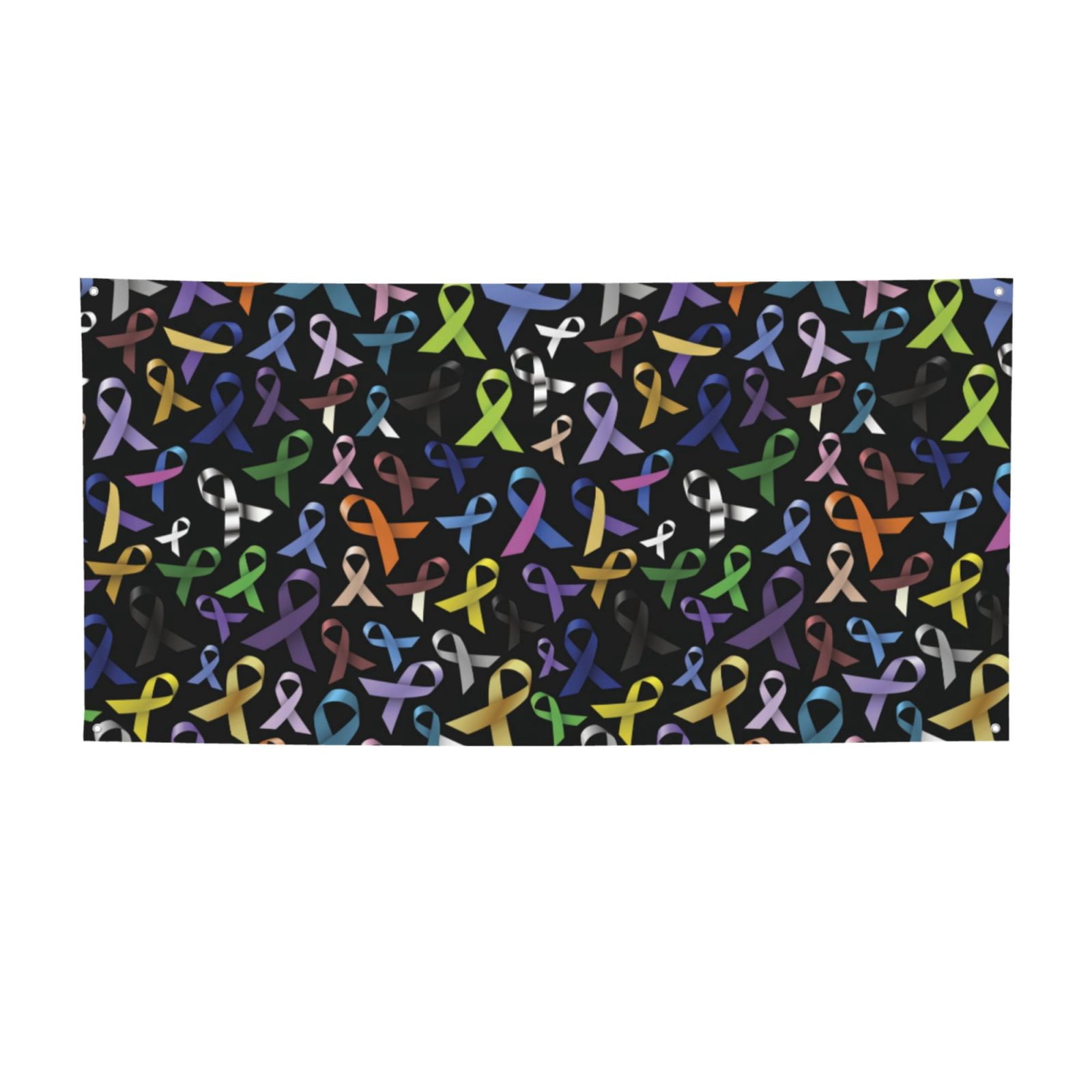 Fight Cancer In All Color Fight Cancer Awareness Ribbons Banner ...