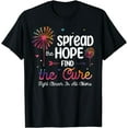 thumbnail image 1 of Fight Cancer In All Color Spread The Hope Find a Cure Outfit T-Shirt, 1 of 2
