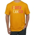 thumbnail image 1 of Fight Cancer Ribbon Men's Graphic T-Shirt, Gold, Medium, 1 of 3