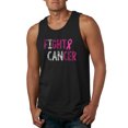 thumbnail image 1 of Fight Cancer Ribbon Mens Graphic Tank Top, Black, Small, 1 of 3