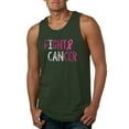 thumbnail image 1 of Fight Cancer Ribbon Mens Graphic Tank Top, Forest Green, 2XL, 1 of 3